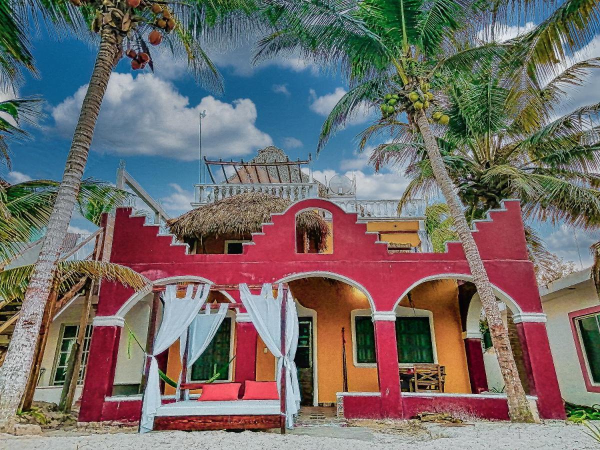Beachfront Hacienda Del Cuyo Groundfloor El Cuyo Exterior foto